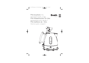 Mode d’emploi Dualit DMK 1 Bouilloire