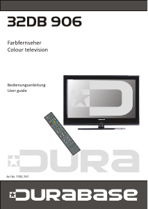 Handleiding Durabase 32DB906 LED televisie