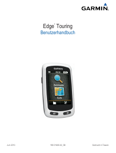 Bedienungsanleitung Garmin Edge Touring Fahrradcomputer