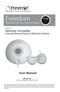 Bruksanvisning Freemie Freedom Bröstpump