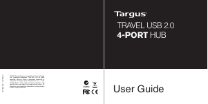 Manual Targus ACH93EU Hub USB