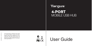 Priručnik Targus ACH111EU USB čvorište