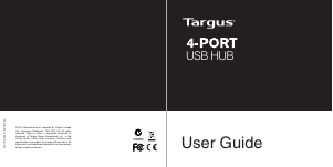 Manual Targus ACH114EU Hub USB