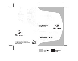 Manual de uso Targus AKB05EU Teclado