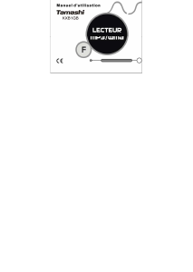 Mode d’emploi Tamashi KXB1GB Lecteur Mp3
