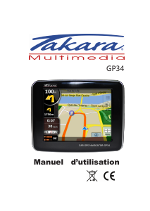 Mode d’emploi Takara GP34 Système de navigation
