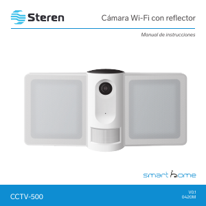Manual de uso Steren CCTV-500 Cámara IP