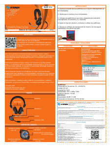 Handleiding Steren AUD-532 Headset