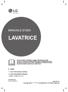 Manuale LG F0J5WN3W Lavatrice