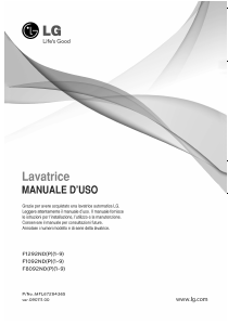 Manuale LG F1092ND Lavatrice