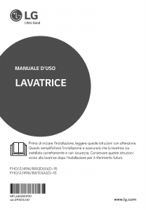 Manuale LG FH0B8QDA Lavatrice