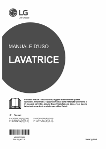 Manuale LG FH0G7NDN1 Lavatrice