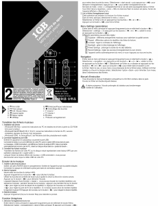 Mode d’emploi Geonaute Rhythm n Sport Lecteur Mp3