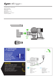 Manual Dyson V6 Trigger+ Vacuum Cleaner