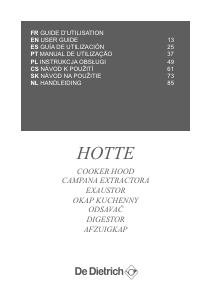 Manual De Dietrich DHB7939X Exaustor