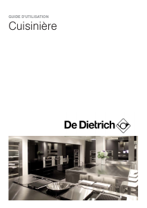 Mode d’emploi De Dietrich DCI1583X Cuisinière