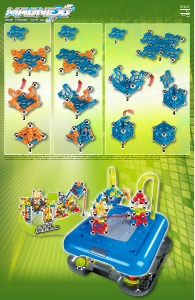 Handleiding Mega Bloks set 29400 Magnext Podium case