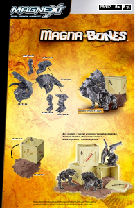 Handleiding Mega Bloks set 29613 Magnext Magnabones tri-top