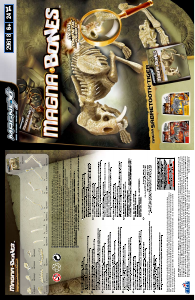 Manual Mega Bloks set 29618 Magnext Magnabones sabertooth