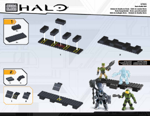 Handleiding Mega Bloks set 97085 Halo Brute battle unit