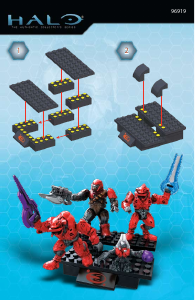 MEGA BLOKS 96931 non PHỤC KÍCH ODST bộ đồ chơi xếp lắp ráp ghép mô hình
