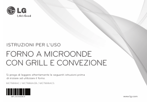 Manuale LG MC7888ACB Microonde