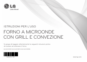 Manuale LG MC8289BRB Microonde