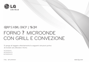 Manuale LG MC8180HC Microonde