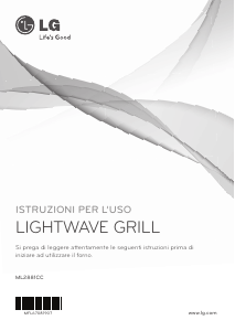 Manuale LG ML2881CC Microonde