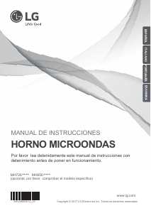 Manual de uso LG MH7265CPT Microondas