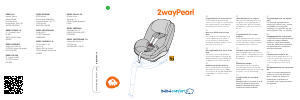 Manual Bébé Confort 2wayPearl Car Seat