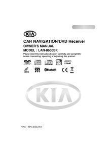 Bruksanvisning LG LAN-8660EK (Kia) Bilradio