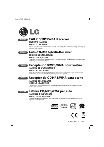 Bruksanvisning LG LAC6750R Bilradio