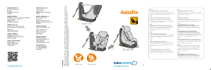 Manual Bébé Confort AxissFix Cadeira auto