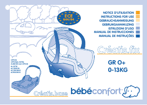 Manual Bébé Confort Creatis.fix Cadeira auto