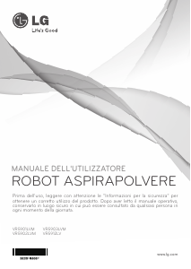 Manuale LG VR5901LVM Aspirapolvere