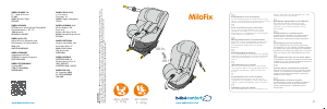 Instrukcja Bébé Confort MiloFix Fotelik samochodowy