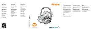Manuale Bébé Confort Pebble Seggiolino per auto