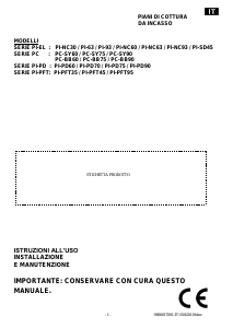 Manuale Smalvic PI-93 Piano cottura