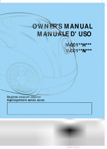 Manuale LG V-CC182HTQV Aspirapolvere
