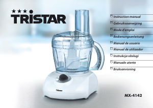 Manual de uso Tristar MX-4142 Robot de cocina