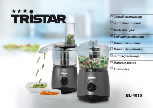Handleiding Tristar BL-4010 Keukenmachine