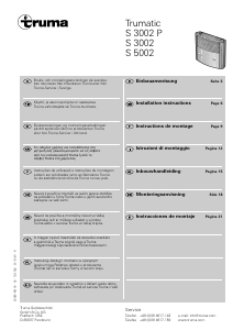 Handleiding Truma Trumatic S 5002 Kachel