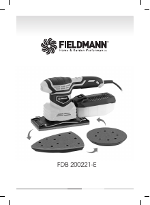 Manuál Fieldmann FDB 200221-E Orbitální bruska