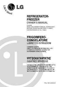 Manual LG GN-B492YVCS Fridge-Freezer