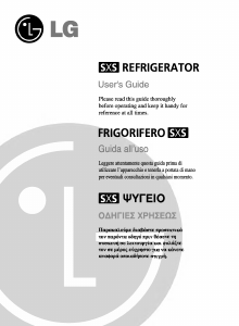 Bruksanvisning LG GR-P217BSGA Kyl-frys