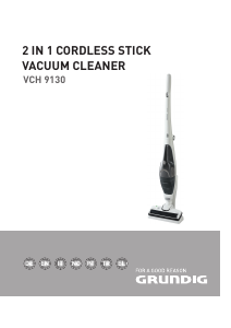 Bedienungsanleitung Grundig VCH 9130 Staubsauger