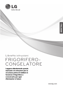 Manuale LG GTB744PZHM Frigorifero-congelatore