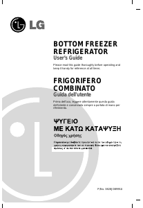 Bruksanvisning LG GR-B218JUFA Kyl-frys