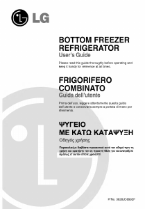 Bruksanvisning LG GR-F218JSKA Kyl-frys